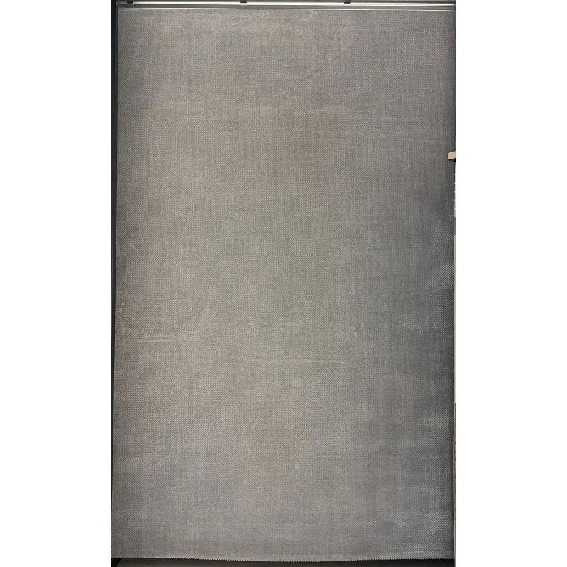 The Line Turkish rug Plain ODP67B gray Size 100*200