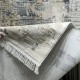 سجاد تركي فيفالدي 35904A كريم انثراسيت مقاس 50*80