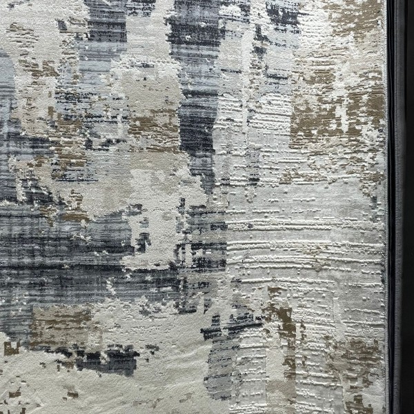 سجاد تركي فيفالدي 35904A كريم انثراسيت مقاس 50*80