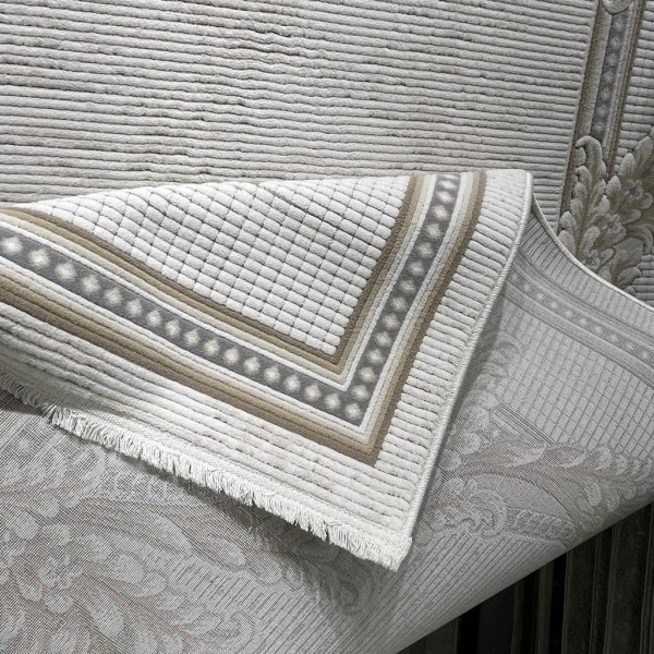 سجاد فورتاكس تركي 41498A كريم بيج مقاس 100*200