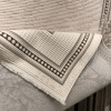 سجاد فورتاكس تركي 41498A كريم اسود مقاس 300*500