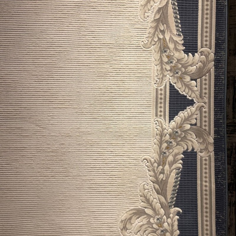 VORTAX Turkish rug 41498A CREAM blue size 400*600
