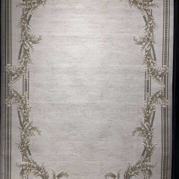 سجاد فورتاكس تركي 41498A كريم اخضر مقاس 150*220