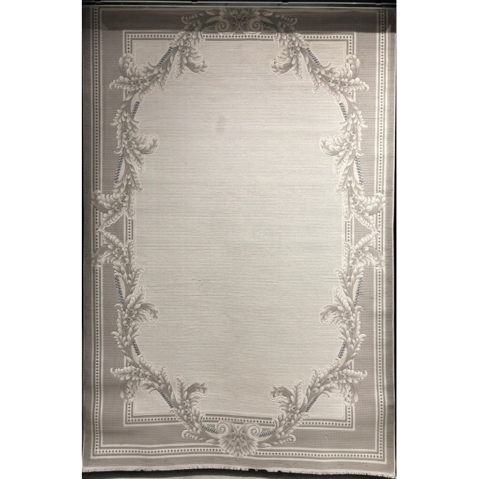 سجاد فورتاكس تركي 41498A كريم رصاصي مقاس 50*80