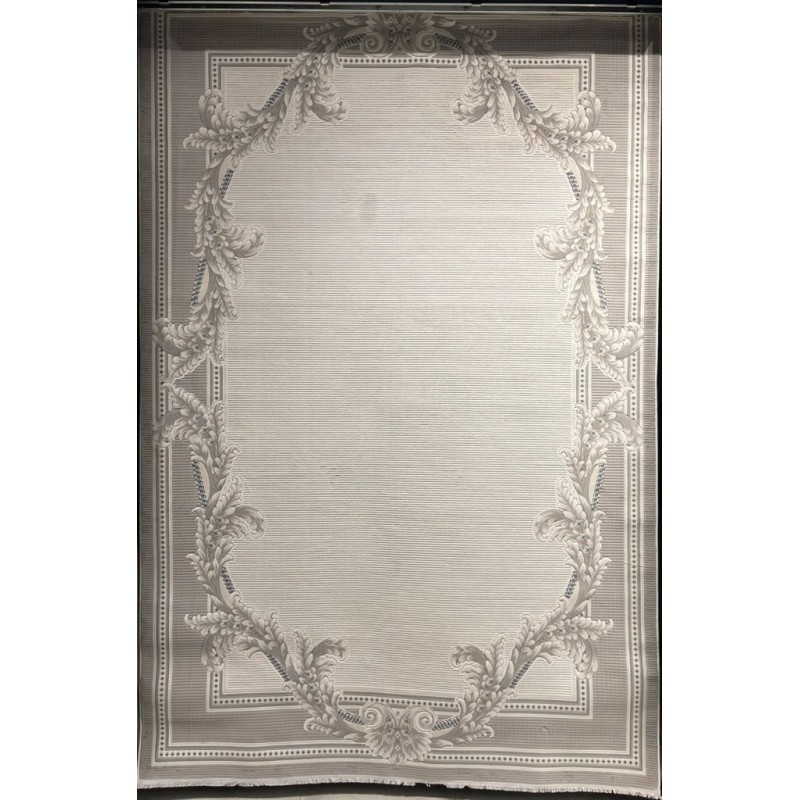 Fortax Turkish Rug 41498A Cream gray Round Size 300*300