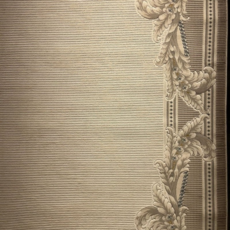 Fortax Turkish Rug 41498A Cream gray Round Size 300*300