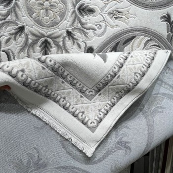 سجاد فورتاكس تركي 41748A كريم اسود مقاس 250*350
