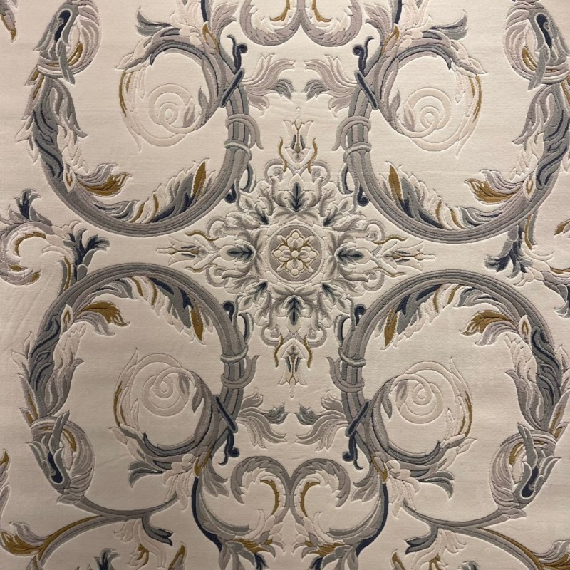 سجاد فورتاكس تركي 41748A كريم سماوي مقاس 50*80
