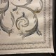 سجاد فورتاكس تركي 41748A كريم سماوي مقاس 50*80