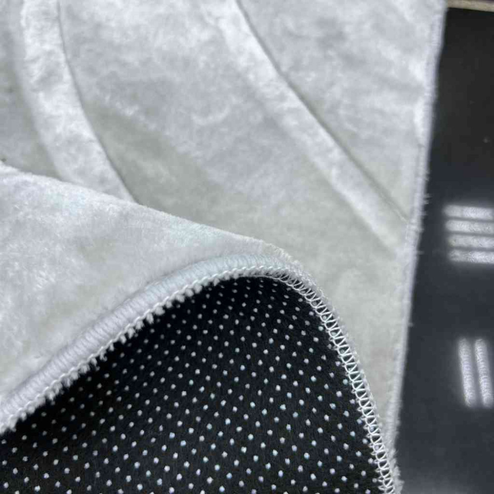 موكيت صيني عانم نقشه مقلم رصاصي  12 100*100