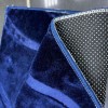 Chinese carpet navy blue striped pattern 16 100*100