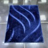 Chinese carpet navy blue striped pattern 16 100*100