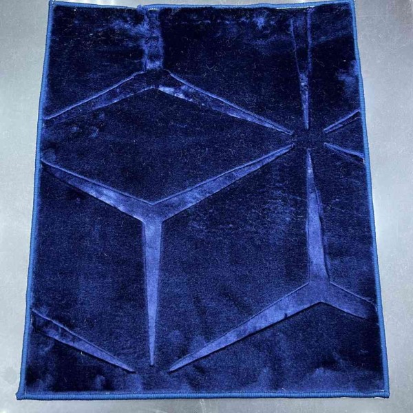 Chinese carpet Aanim Mercedes pattern navy blue 16x100x100