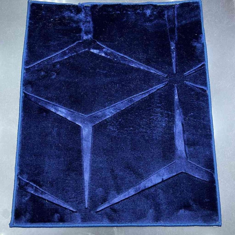 Chinese carpet Aanim Mercedes pattern navy blue 16x100x100