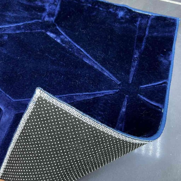 Chinese carpet Aanim Mercedes pattern navy blue 16x100x100