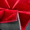 Chinese carpet red Mercedes pattern size 08 100*100