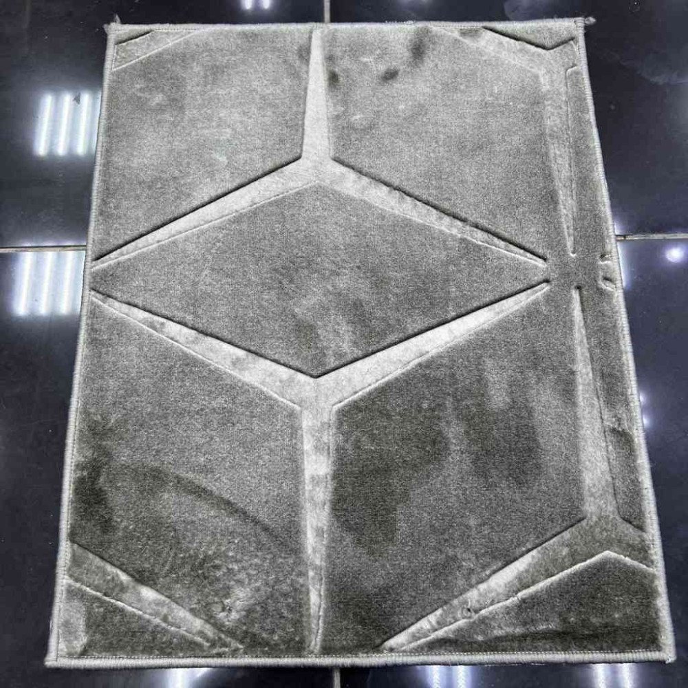 موكيت صيني عانم نقشه مرسديس رصاصي غامق 12 100*100