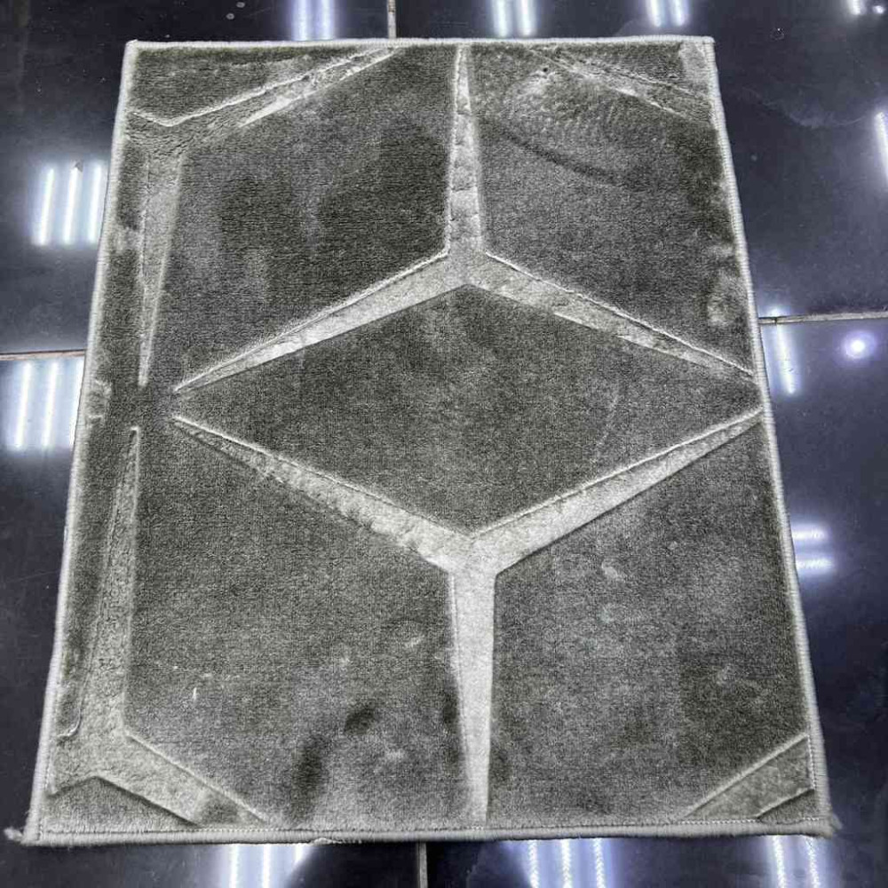 موكيت صيني عانم نقشه مرسديس رصاصي غامق 12 100*100