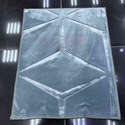 موكيت صيني عانم نقشه مرسديس ازرق فاتح  18 100*100