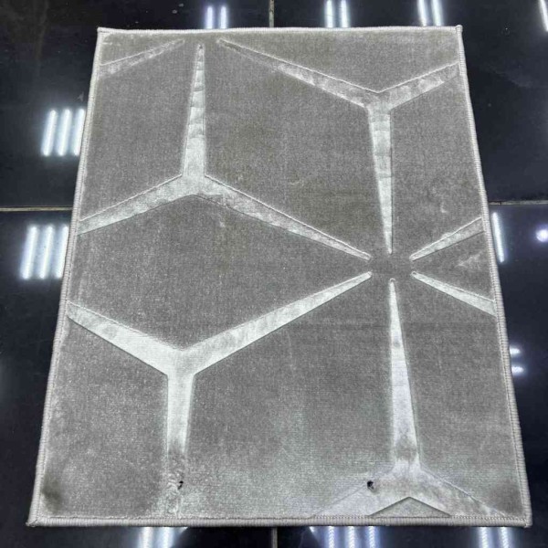 Chinese carpet Mercedes pattern gray gray 06 100*100