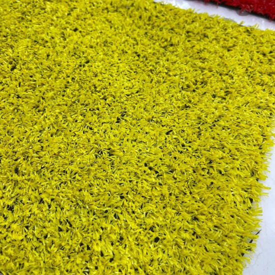 Artificial grass 10 mm yellow