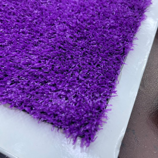 Artificial grass 10mm mauve lavender