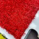 Artificial grass 10 mm red