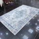 Turkish carpets Aqua 5497 gray cyan