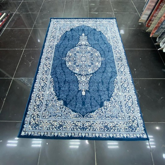 Turkish Carpet Aqua 5045 Navy Blue B