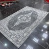 Turkish Carpet Aqua 5045 Gray Black B