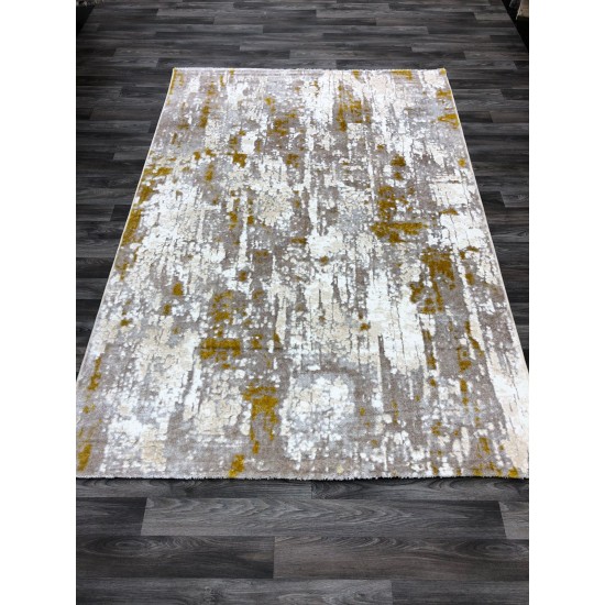 Artline carpet 047 beige and gold