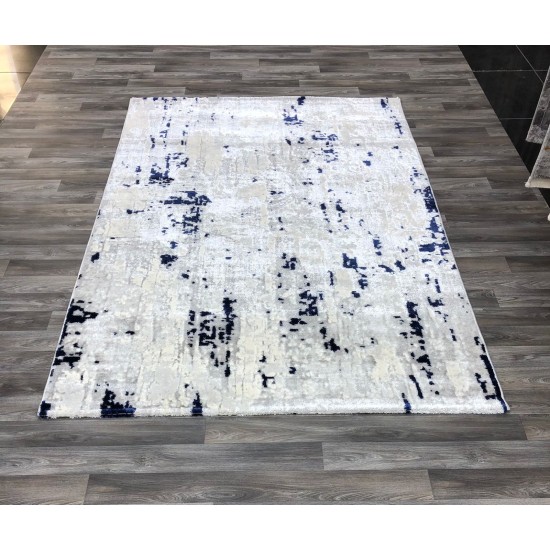 Artline 047 rugs, gray and navy
