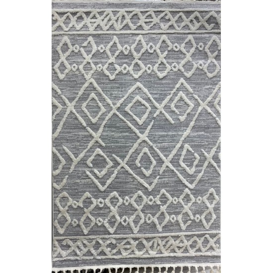 Gray Gloria A0019A Carpet Made in Georgia