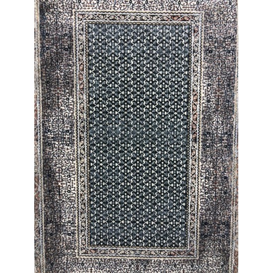 Bulgarian carpet Lisbon B677B anthracite beige
