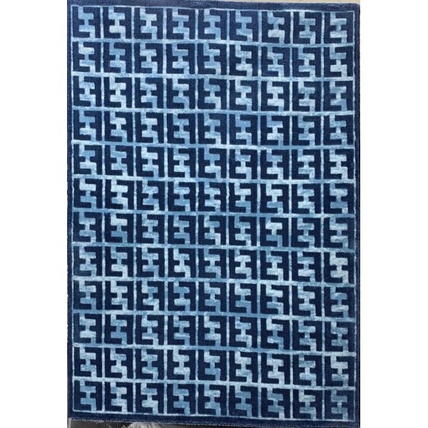 Turkish rugs Fendi rozulat 7806 navy