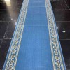 Formal royal corridor brushes frame sky color