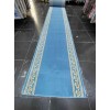 Formal royal corridor brushes frame sky color
