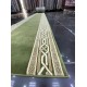 Formal royal corridor, brushes, frame, green color 2