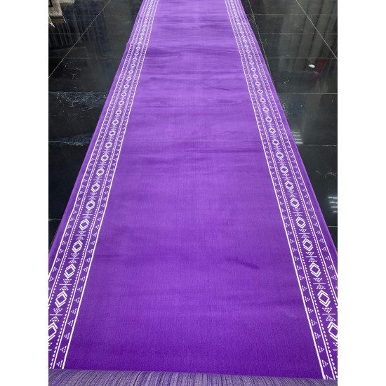 Royal corridor lavender carpets in a frame purple color 100*200