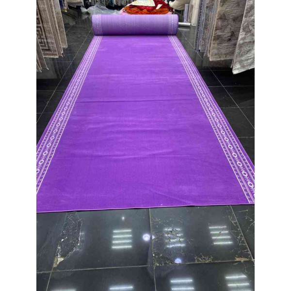 Royal corridor lavender carpets in a frame purple color 100*125