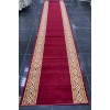 Royal formal acrylic corridor twisted thread drawer brush frame red color 100 cm wide