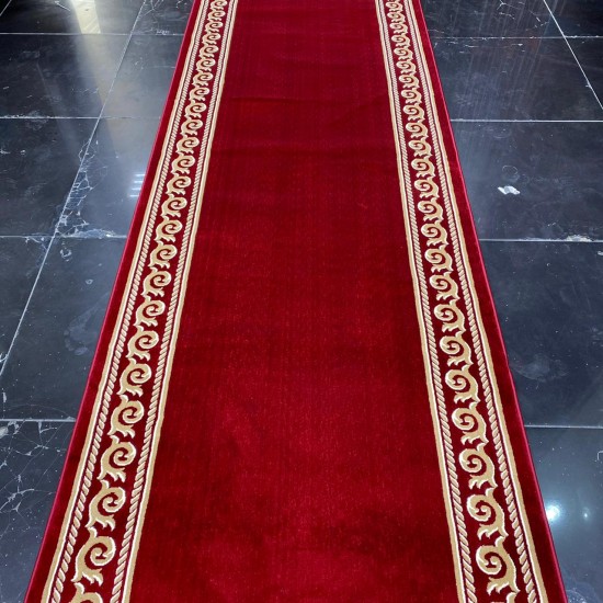 Royal corridor formal red frame drawer brushes