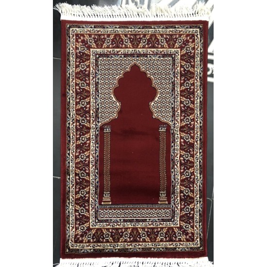 Imam prayer rugs Antalya 75 cm * 125 cm red 2