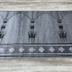 Turkish mihrab prayer rugs SC116 gray size 125*500