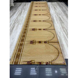 سجاد صلاة محراب تركي SC116 بيج مقاس 125*500