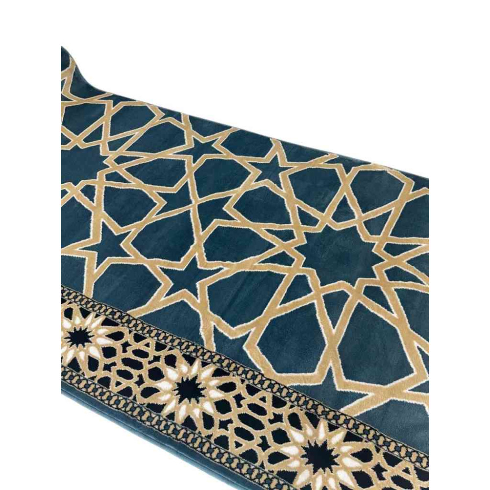 سجاد صلاة الروضة تركي سماوي مقاس 125*1000 سم