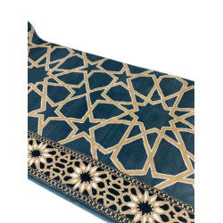 سجاد صلاة الروضة تركي سماوي مقاس 125*500 سم