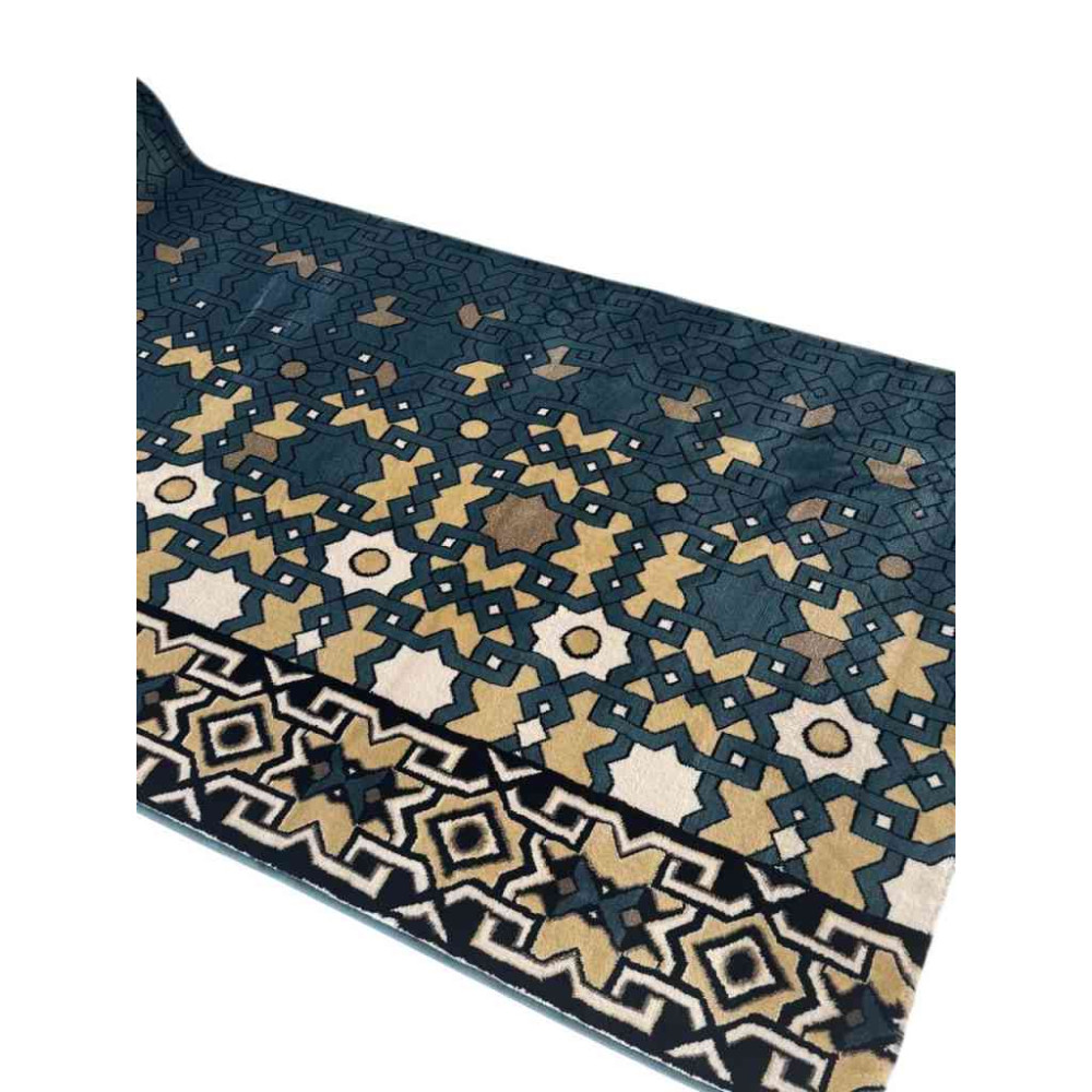 سجاد صلاة المنارة تركي سماوي مقاس 125*500 سم