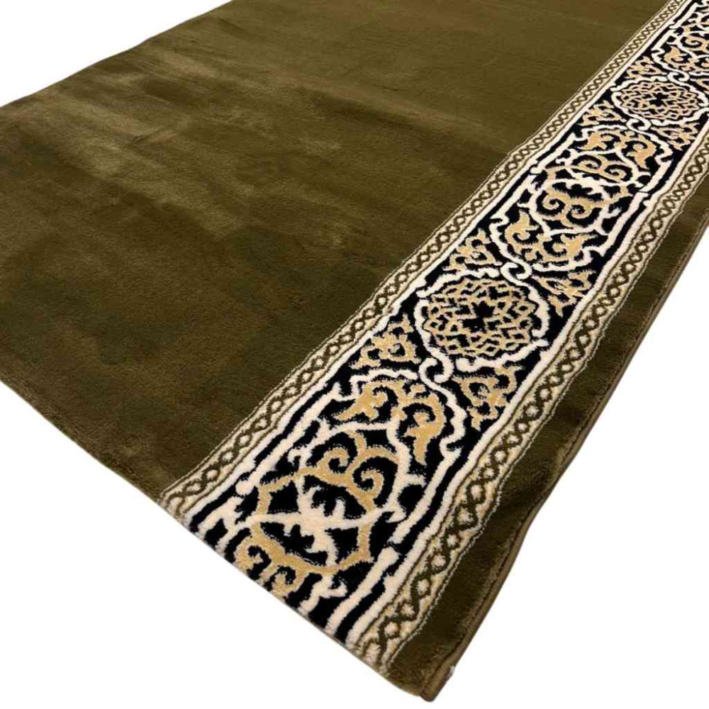سجاد صلاة مناسك تركي F301A اخضر مقاس 125*500 سم