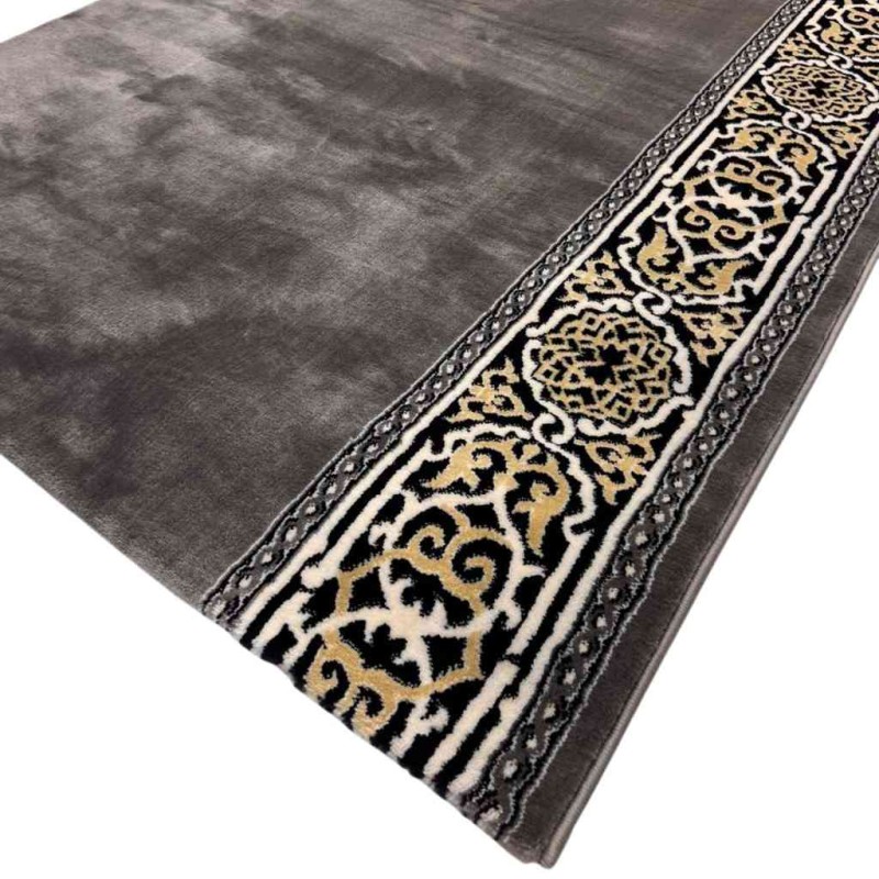 Turkish Ritual Prayer Rug F301A Sky gray Size 125*500 cm